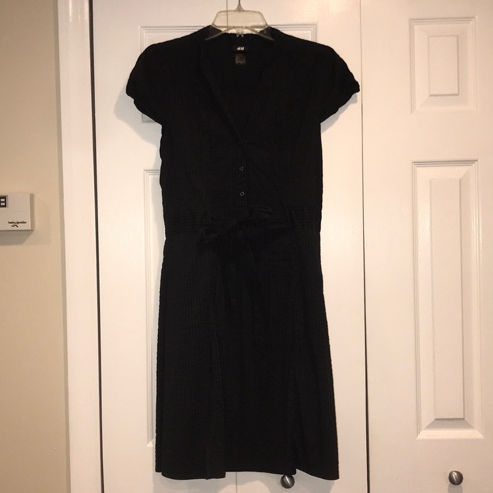Simple black dress